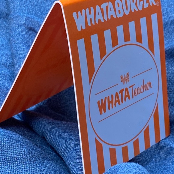 What-a-Teacher plastic table tents - Picture 5 of 9